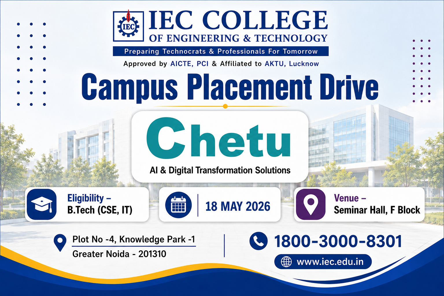 IEC College in Greater Noida.